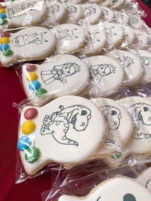 Edible, paintable cookies--absolutely brilliant!