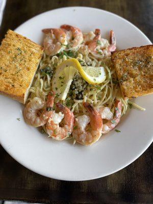 Shrimp Scampi Linguini