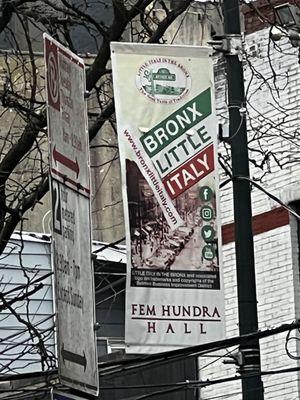 Sign on street