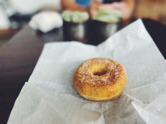 Cinnamon sugar donut