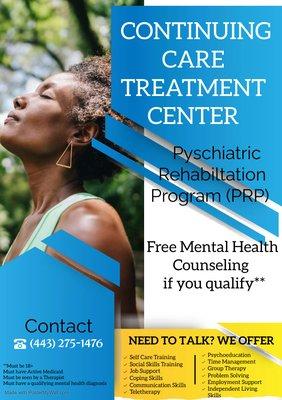 Continuing Care Treatment Center