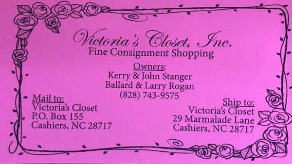 Victoria's Closet