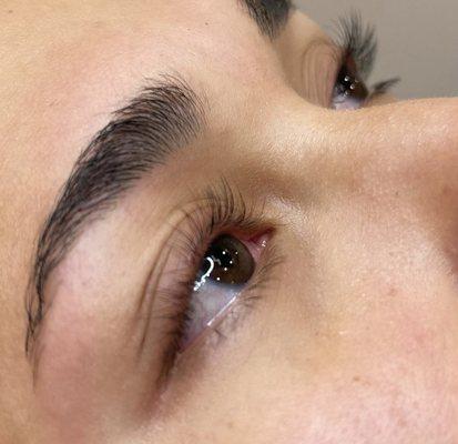 Lash lift with @saltandlightbeauty