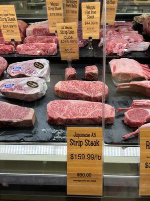 Tons of meat selections