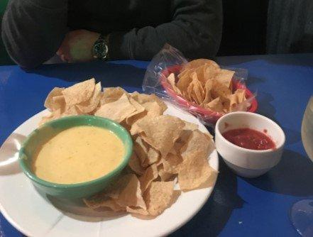 Fresh Chips and queso were better than Little Mexico