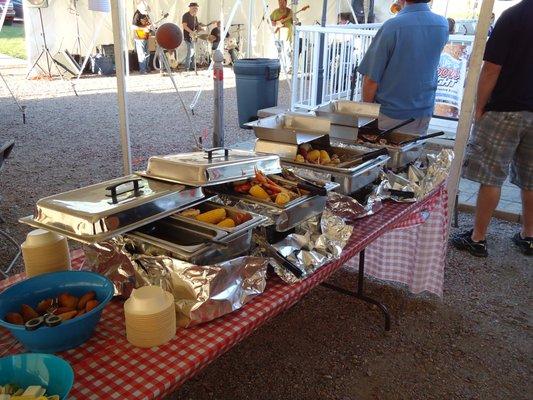 The annual Bayou Boil held every August.