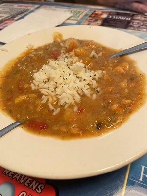 Seafood gumbo