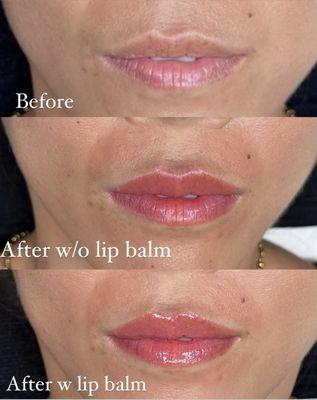 A beautiful & natural pink accomplished with Lip Blush!