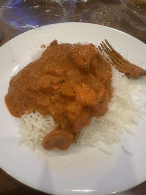 Chicken Tikka Masala over rice