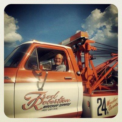 Fred Robertson Wrecker Service is a locally owned and operated towing company that was started in 1936 by Fred Robertson and ...