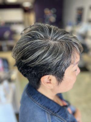 Going grey gracefully