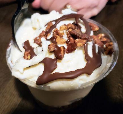 Bourbon Ball Sundae at Crank and Boom Clay's Mill