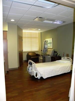 Spacious Inpatient Room