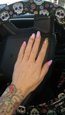 Love my nails!! So pretty, thank you Tina!