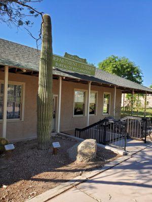 Bill Lewis of Vero Beach, Florida, spending an afternoon at the Colorado River State Historic Park, an Arizona State Park.