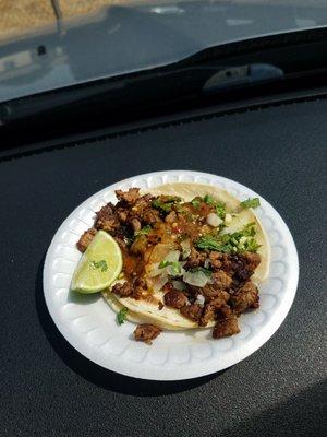 Carne Asada taco