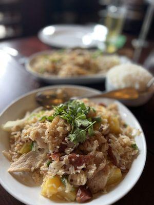 Pineapple pork fried rice