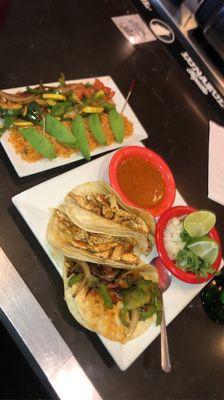 Mexican style tacos