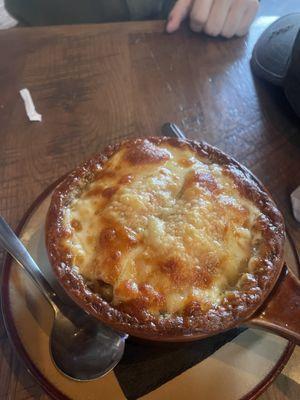 French Onion Dumpling Soup