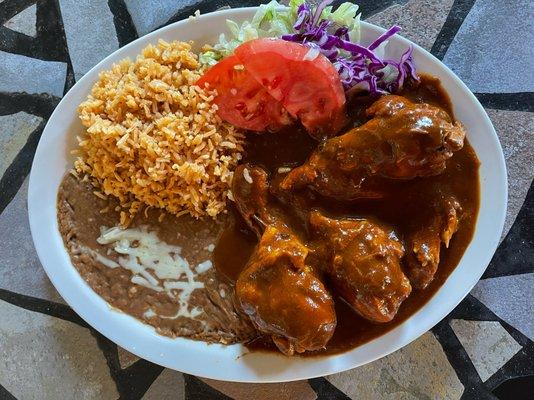 Chicken Mole Plate