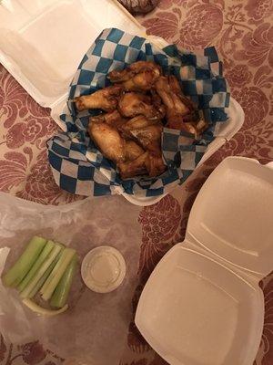 Chicken wings mild buffalo