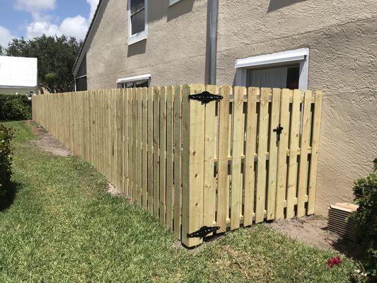 Wood Fence