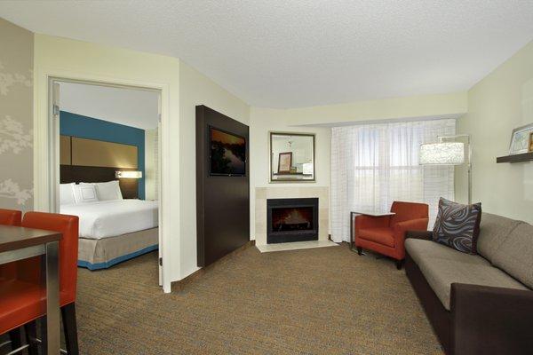 Enjoy the apartment-style feel of our one- and two-bedroom suites.