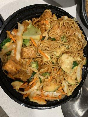 Spicy tofu yakisoba large