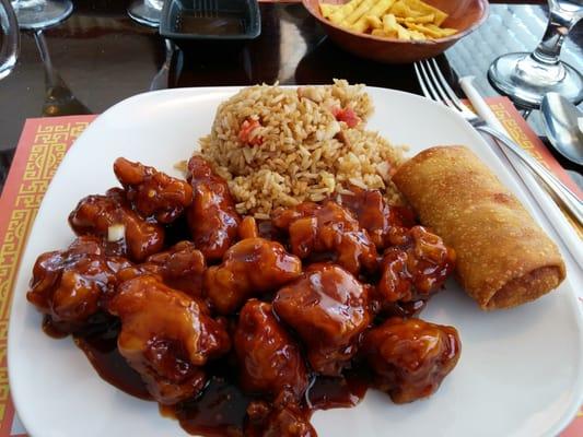 General tsos chicken really delicious