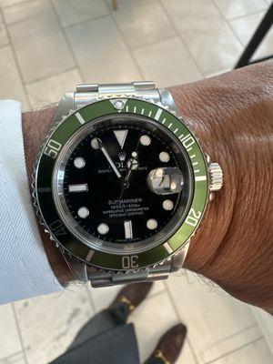 50th anniversary, submariner box and papers