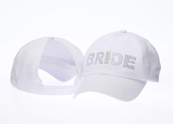 Spony "Bride" Rhinestone Cap . . . It turned out Great!