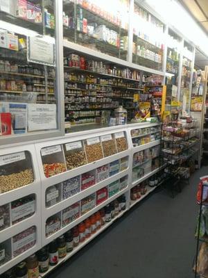 Bulk nuts and candies