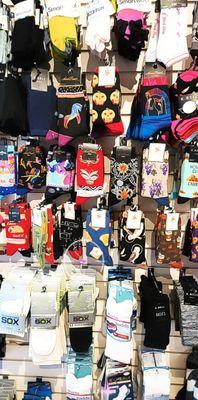 We carry a large selection of socks!