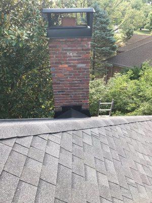 New chimney cap