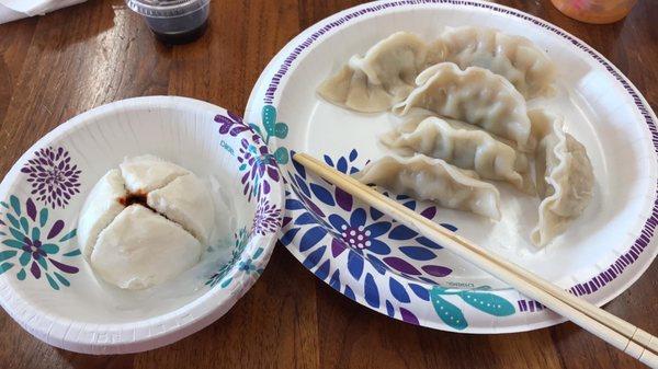 Pork Bun and Steamed Dumpling