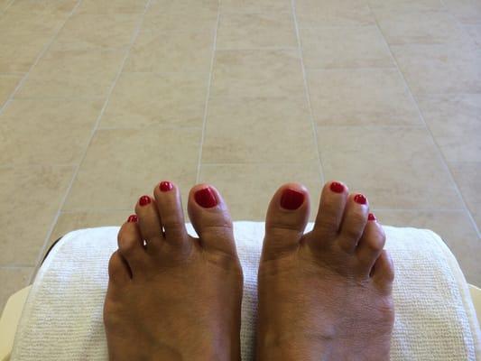 Best gel pedicure!