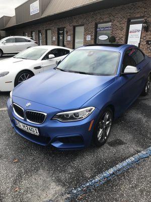 2017 M240i fully wrapped in Xpel Stealth by Extreme Colors Greenville