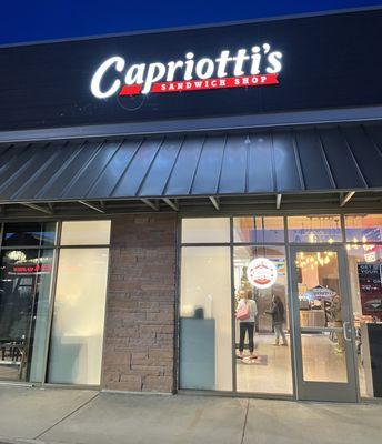 Capriotti's Sandwich Shop located at 1286 Interquest Parkway in Colorado Springs, Colorado.