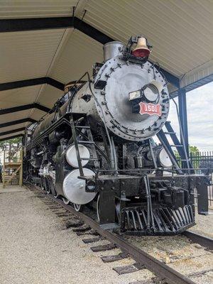 Engine 1501 and Passenger Car