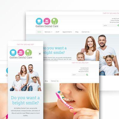 New Website for Dental Clinic in Coral Gables http://gablesdentalcare.com