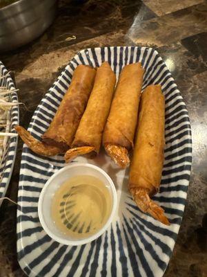 1. Cha Gio Tom (3 Shrimp Egg Rolls)