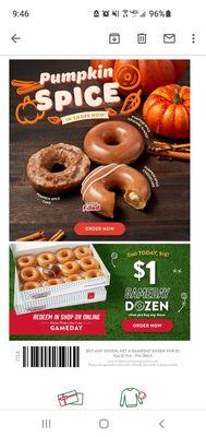 Happy Labor Day & Pumpkin Spice Doughnuts Are In Shops Now!  9/6/2021