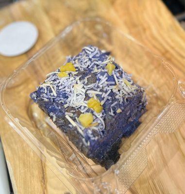 Ube Bread Pudding