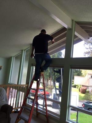 Install of one of the specialty windows