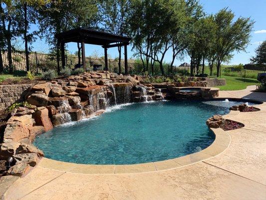 Lagoon pool by Water Wizard Custom Pools LLC
@copyrighted