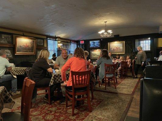 Interior of the dining room