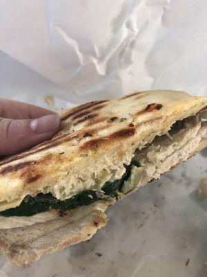 Spinach Artichoke Panini