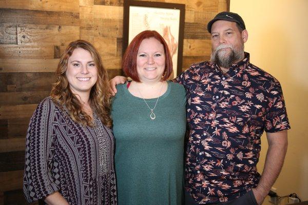 Dr. Sarah, Shane, and Katy