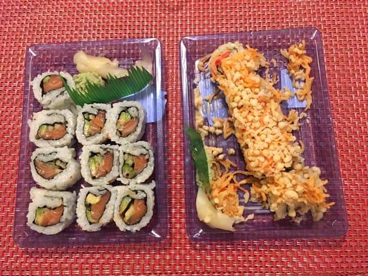 2 of the few sushi rolls on $5 Sushi Wednesday's (2/26/15)