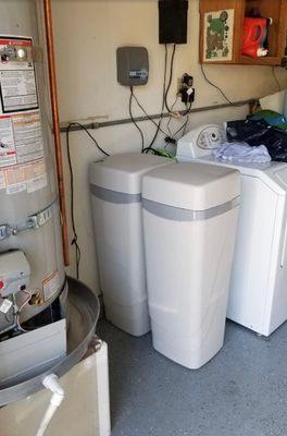 Water softener installation